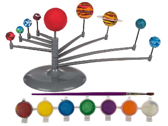 Príspevky | Planetárny systém - model Slnečnej sústavy, ktorý si deti sami  vytvoria a namaľujú | ZaMenej.sk
