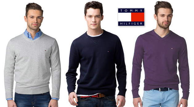 Kvalitný trendový pánsky sveter svetovej značky - Tommy Hilfiger. |  ZaMenej.sk